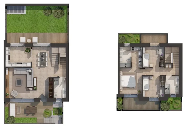Planimetria Villa 04 — villa centrale a Sovico, VICUS Urban Villas